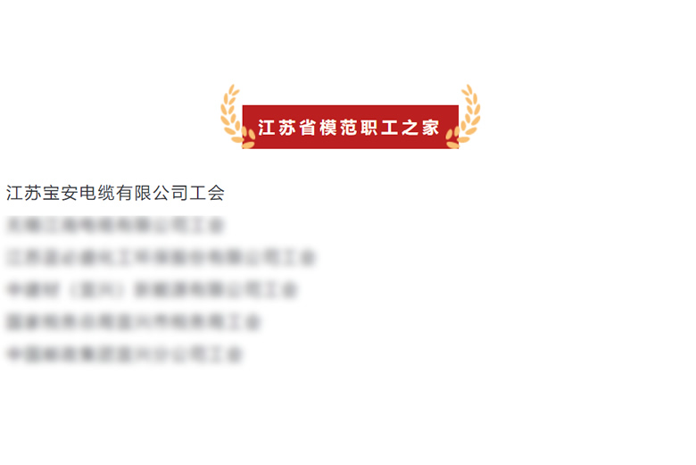 喜報(bào)|寶安電纜省級(jí)榮譽(yù)+2 市級(jí)榮譽(yù)+1